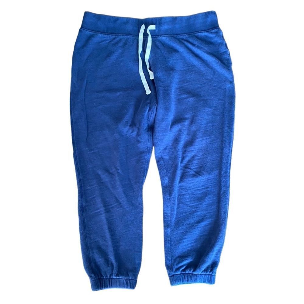 J. Crew Sweatpants Joggers Navy Blue Large